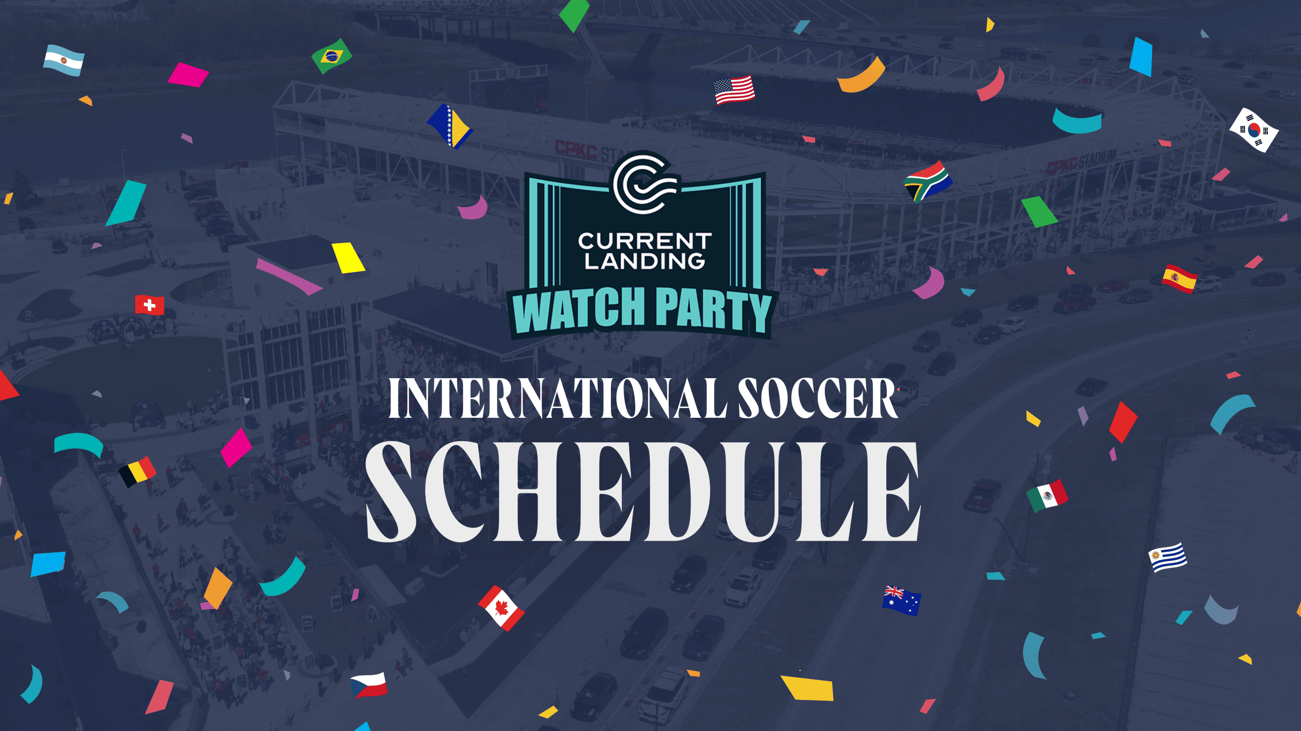 JUN 9: INTERNATIONAL SOCCER WATCH PARTY
